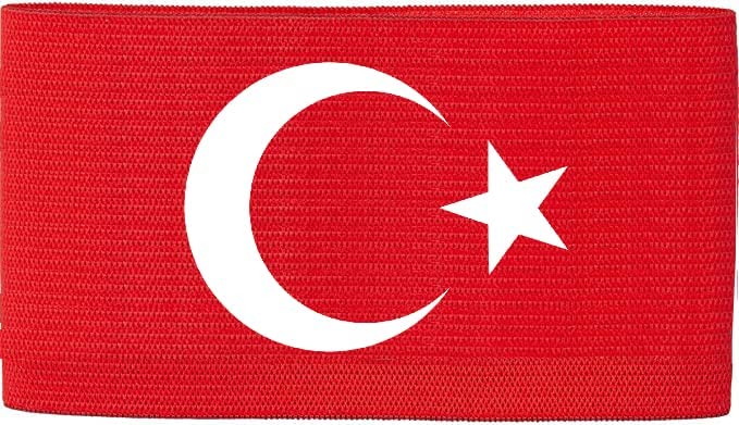 Cawila Türkei Kapitänsbinde – Offizielle Fan-Armbinde In Rot, Elastisch & Super Bequem, Perfekt Fürs Stadion